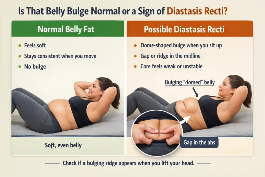 Is That Belly Bulge Normal or a Sign of Diastasis Recti Chinnor