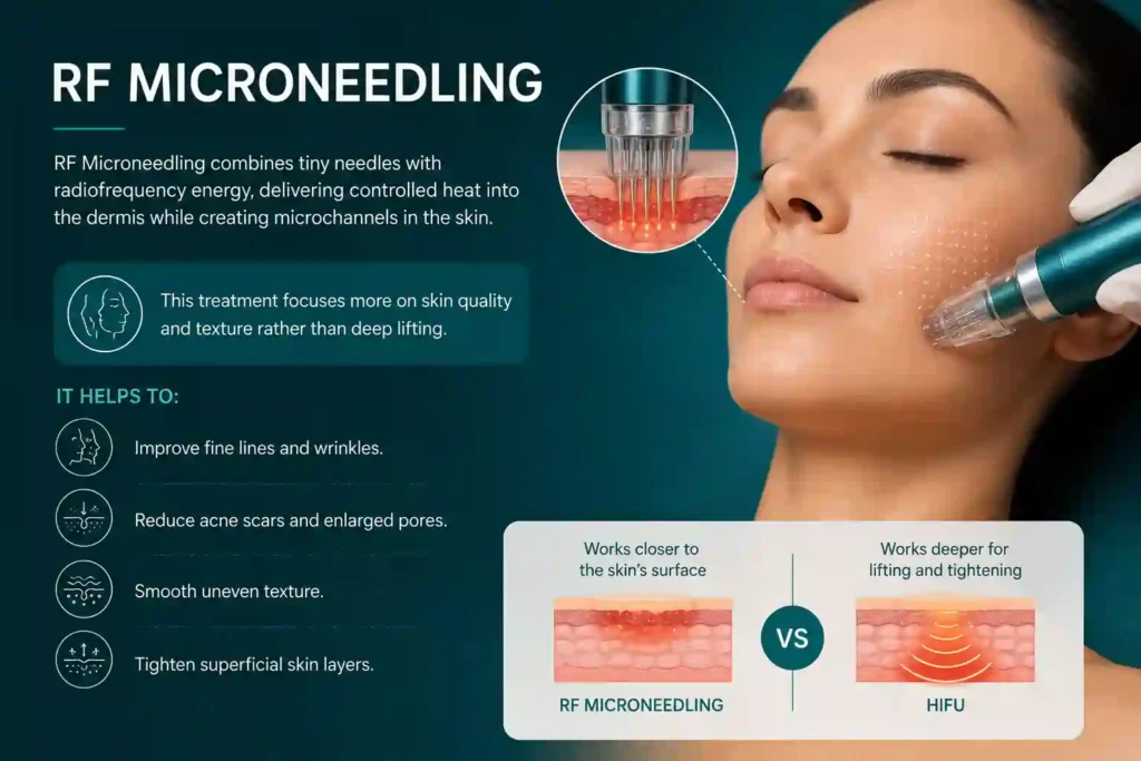 What Does RF Microneedling Do That HIFU Alone Cannot Chinnor