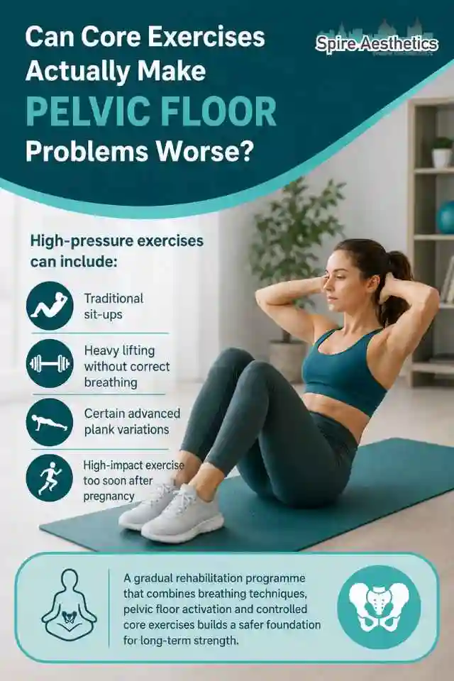Can Strengthening Your Core Alone Actually Make Pelvic Floor Problems Worse Chinnor?